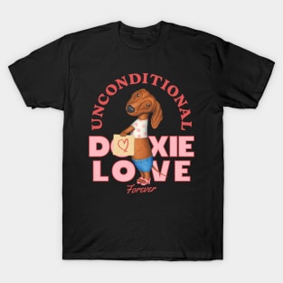 Unconditional Doxie Love T-Shirt